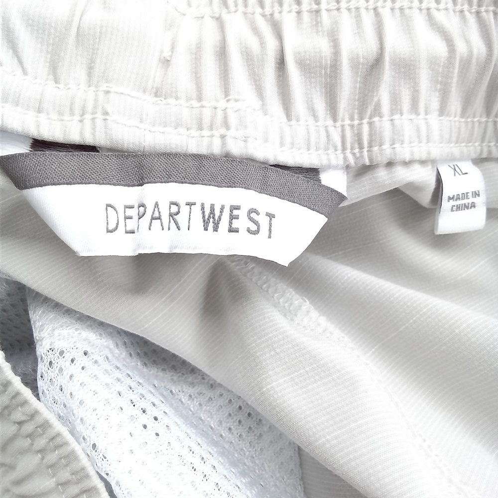 Depart West Women's White Lightweight Athletic Shorts - Size XL - Picture 5 of 8